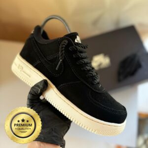 tênis air force f1 preto/off white