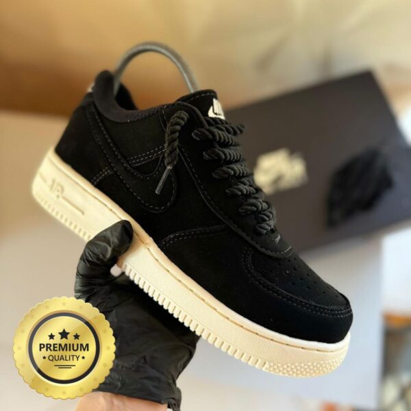tênis air force f1 preto/off white