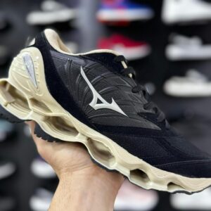tênis mizuno ls preto/creme