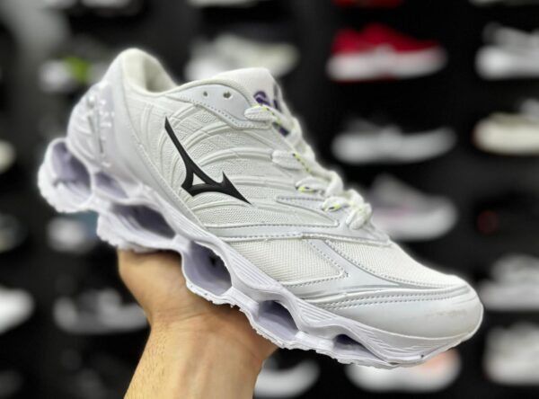 tênis mizuno flor de lotus branco