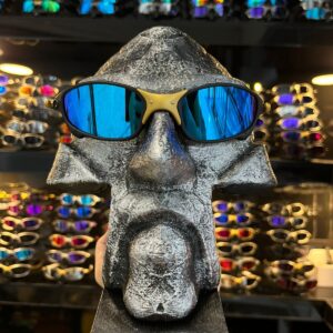 Óculos juliet carbon 24k lente ice thug