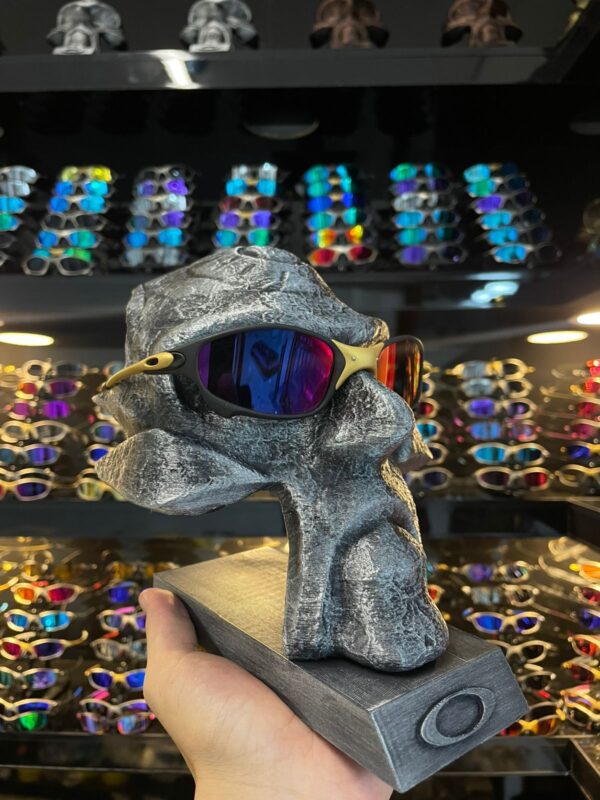 Óculos juliet carbon 24k lente tanzanite