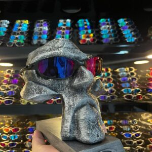 Óculos juliet carbon lente tanzanite