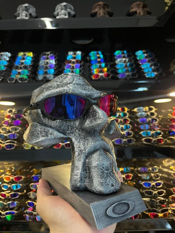 Óculos juliet carbon lente tanzanite